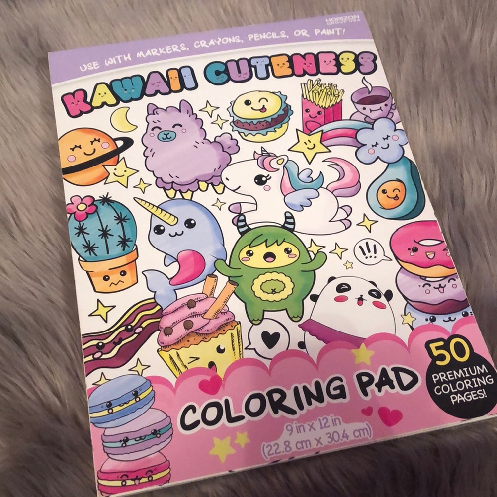 Colouring pad